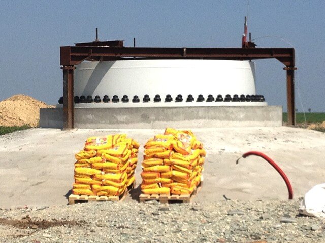 Underpinning of Turbine Foundations, Equipment and Aggregates